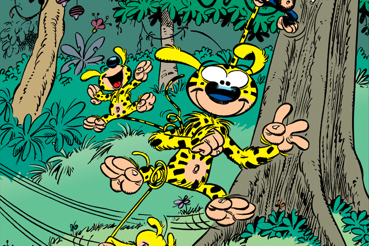 Hewan Fiksi Unik Marsupilami Di Dalam Sebuah Cerita