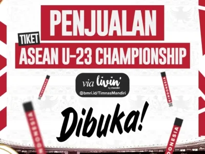 Penjualan Tiket Timnas Indonesia U23 Resmi Dimulai 21 Agustus