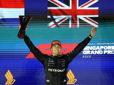 George Russell Menangi F1 Singapura, Norris-Russell Bersaing