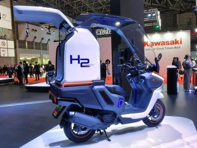 Motor Konsep Hydrogen Yamaha H2 Buddy Porter Diperkenalkan