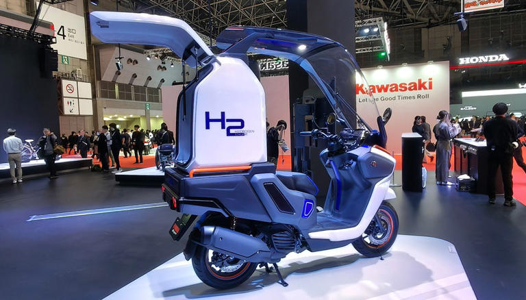 Motor Konsep Hydrogen Yamaha H2 Buddy Porter Diperkenalkan