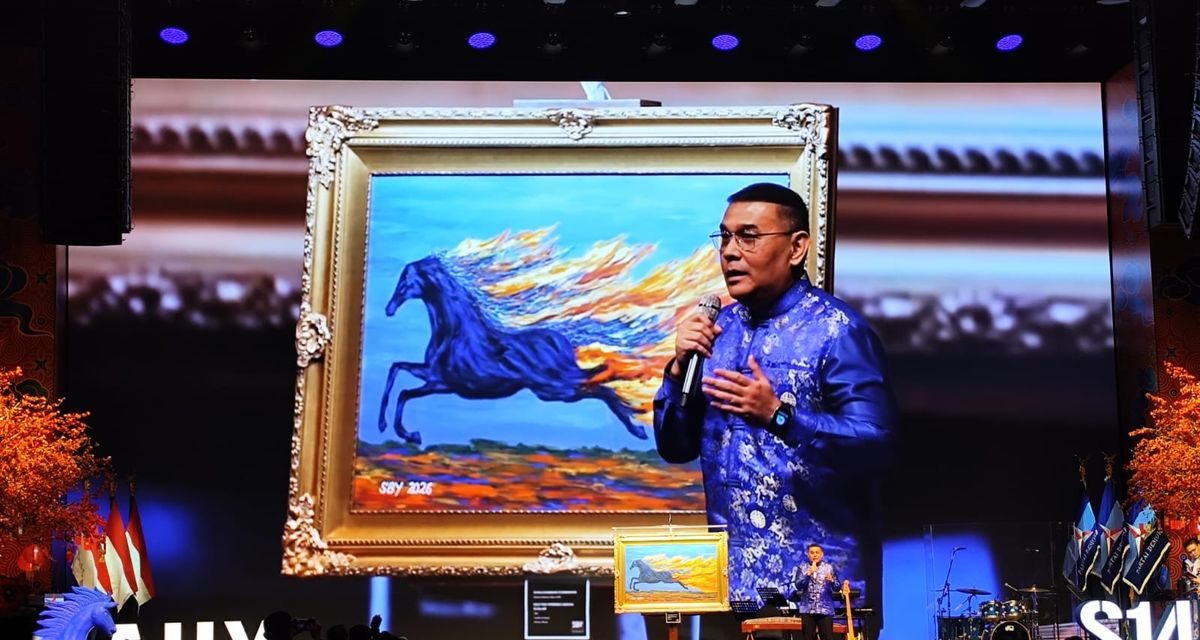 Gila! Karya SBY “Kuda Api” Terjual Seharga Rp 6,5 M!