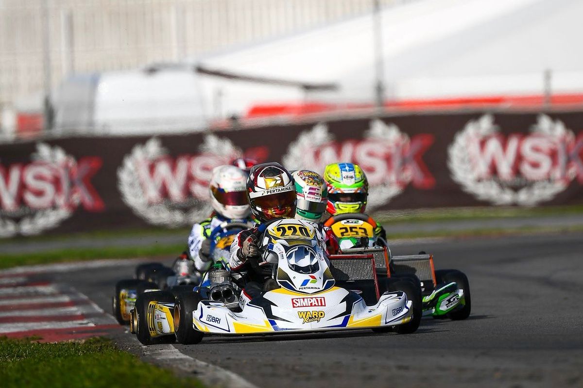 Qarrar Firhand "Wangi" Di Italia, Juara Heat 1 WSK Viterbo