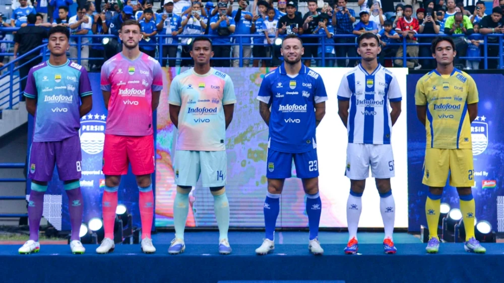 Detail Jersey Baru Persib "City Of Champions"!