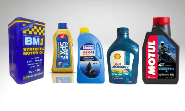 Pilihan Oli Terbaik Buat Motor Matic Kesayangan Anda