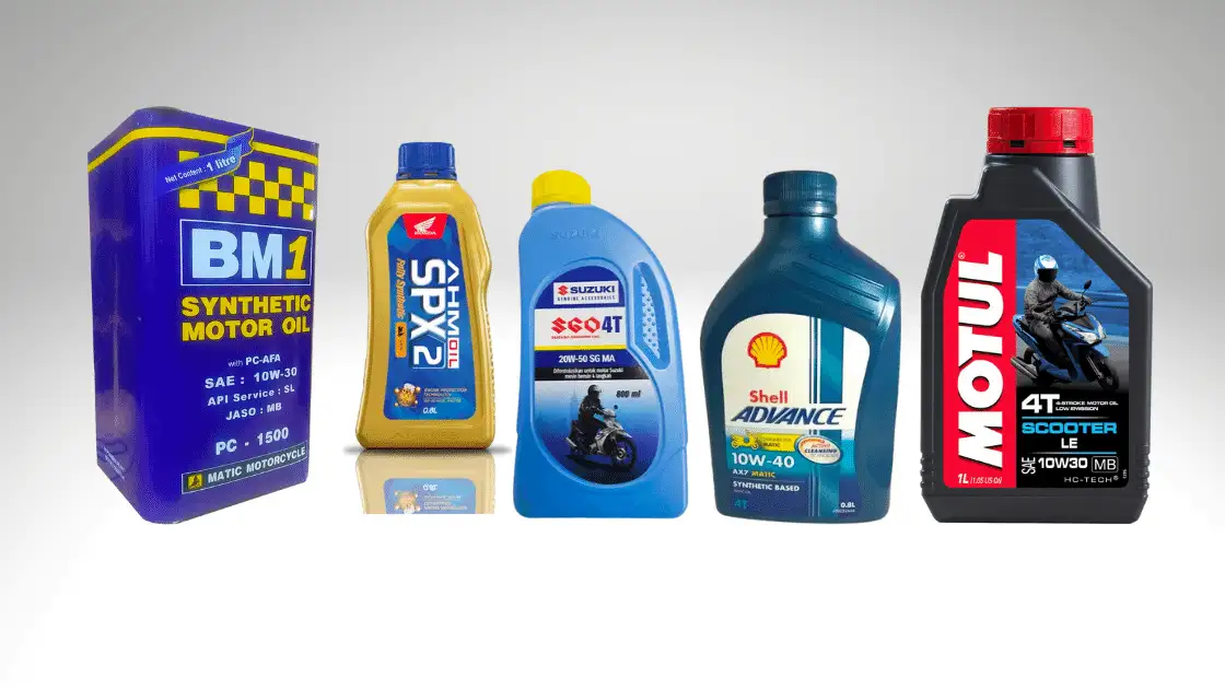 Pilihan Oli Terbaik Buat Motor Matic Kesayangan Anda