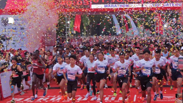 Semangat 10.500 Pelari Di Borobudur Marathon 2025